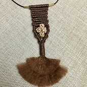 Mi Proyecto del curso: Joyería en macramé. Artesanato, Design de joias, Tecido, e Macramê projeto de Zdenka - 11.09.2021