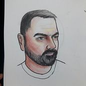 Mi Proyecto del curso: Cuaderno de retratos en acuarela. Painting, Watercolor Painting, Portrait Drawing, and Sketchbook project by salimradiavalos - 09.11.2021