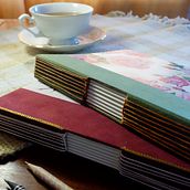 Mi Proyecto del curso: Técnicas de encuadernación DIY. Fine Arts, Bookbinding, and DIY project by Juliana Rodríguez - 09.12.2021