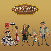 Meu projeto do curso: Fábrica de personagens ilustrados - Wild West Characters. Traditional illustration, Character Design, Digital Illustration, Children's Illustration, and Narrative project by Gilberson Andrade - 09.12.2021