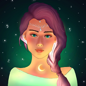My project in Lighting and Color for Digital Portraits in Photoshop course. Un progetto di Illustrazione tradizionale, Illustrazione digitale e Pittura digitale di visitkanimozhi - 12.09.2021