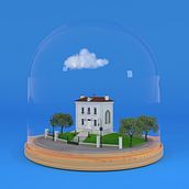 Mon projet du cours : Création de mondes 3D en miniature avec Procreate et Cinema 4D. Un progetto di 3D e Modellazione 3D di 2frx1975 - 12.09.2021