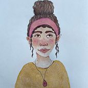 My project in Illustration and Character Development with Watercolor course. Traditional illustration, Character Design, Painting, and Watercolor Painting project by Abbey - 09.12.2021
