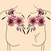 Mon projet du cours : Conception de tatouages végétaux avec Procreate. Traditional illustration, Digital Illustration, Tattoo Design, and Botanical Illustration project by Sofia Lopez - 09.13.2021
