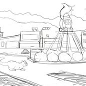 My project in Cinematic Digital Illustration with Photoshop course. Traditional illustration, Digital Illustration, and Concept Art project by sheridan_t - 09.13.2021