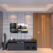 Meu projeto do curso: Iniciação ao design de interiores. Un progetto di Architettura d'interni, Interior design, Interior Design, Interior Design e Retail Design di Bruna Mafra - 12.09.2021