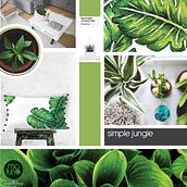 Simple Jungle Cushion and Gift cards.. Watercolor Painting, Sewing, Marketing, and Paper Craft project by Tracey Preston - 07.31.2017