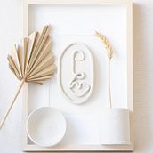 Création d'un pot, d'une coupelle et d'un plateau visage art line. Arts, Crafts, Fine Arts, Ceramics, Accessor, and Design project by Mathilde Troussard - 09.14.2021