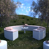 My project in Interior ArchViz: Create Surreal 3D Designs with Blender course. Architecture, Interior Architecture, Digital Architecture, and ArchVIZ project by Raphiphan Wongthida - 09.14.2021