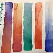 My project in Modern Watercolor Techniques course. Ilustração tradicional, Artes plásticas, Pintura, e Pintura em aquarela projeto de ptitejuju81 - 14.09.2021