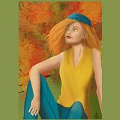 Mein Kursprojekt: Starke weibliche Figuren: Illustration von Selbstsicherheit und Vielfalt. Traditional illustration, Painting, Digital Illustration, Digital Drawing, and Digital Painting project by jasmine_malt - 09.14.2021