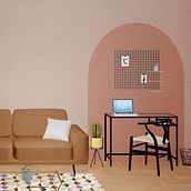 70's Inspiration Living Room-My project in Architectural Visualization Using Digital Collage course. Architecture, Graphic Design, Interior Architecture, Interior Design, L, scape Architecture, Collage, Digital Architecture, and Architectural Illustration project by Mary Kappatou - 06.14.2021