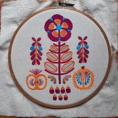 Mi Proyecto del curso: Teoría del color para proyectos textiles. Bordado, e Teoria da cor projeto de carolaesc - 14.09.2021
