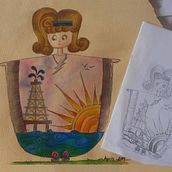 Entre lapiz y tintas. Traditional illustration, and Design project by Anayriam Palacios - 11.15.2019