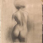 Vanderpoel study in Dynamic Figure Drawing course. Un progetto di Belle arti, Bozzetti, Disegno a matita, Disegno e Disegno realistico di cata94rom - 15.09.2021