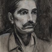 My project in Realistic Portraits Using Charcoal course. Traditional illustration, Fine Arts, Drawing, Portrait Drawing, and Realistic Drawing project by Jennice - 09.15.2021