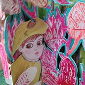 Mi Proyecto del curso: Ilustración con papercut: crea libros extraordinarios Ein Projekt aus dem Bereich Traditionelle Illustration, Verlagsdesign, Kartonmodellbau, Stor, telling, Buchbinderei, Kinderillustration, DIY und Erzählung von Luisa Ana Giglione - 15.09.2021
