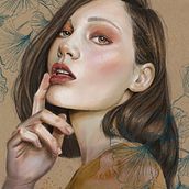 My project in Illustrated Portraits with Procreate course Ein Projekt aus dem Bereich Traditionelle Illustration, Vektorillustration, Digitale Illustration und Porträtzeichnung von lindalulu70 - 16.09.2021