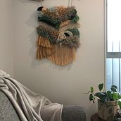 My project in Embroidered Tapestry Creation course. Embroider, and Decoration project by Pam Cheney - 09.16.2021