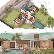 Mi Proyecto del curso: Ilustración digital de proyectos arquitectónicos. Architecture, L, scape Architecture, Digital Illustration, Digital Architecture, and Architectural Illustration project by Begoña Pardo Navarro - 09.16.2021