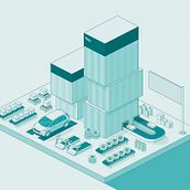 Isometric Illustration. Graphic Design, Vector Illustration, and Digital Illustration project by Axel Estrada - 09.16.2021