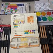 My project in Artistic Watercolor Sketching: Dare to Express Your Ideas course. Traditional illustration, Sketching, Creativit, Drawing, Watercolor Painting, and Sketchbook project by mitsi - 09.16.2021