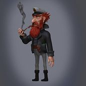 Pirata. Een project van  3D-modellering van joeysilva05 - 16.09.2021