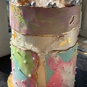 My project in Cake Design: Modern Decorating Techniques course. Design, and DIY project by Digna Spirka - 09.17.2021