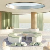 My Surreal Blender 3D Interior ArchVizCreate Project. Un progetto di Architettura, 3D, Design e Paesaggismo di Amine MKD - 11.10.2022