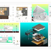 Mi Proyecto del curso: Diseño y modelado arquitectónico 3D con Revit. 3D, Architecture, Interior Architecture, 3D Modeling, Digital Architecture, and ArchVIZ project by geragarcia685 - 09.16.2021