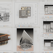 Mi Proyecto del curso: Diseño y modelado arquitectónico 3D con Revit. Projekt z dziedziny 3D,  Architektura, Architektura wnętrz,  Modelowanie 3D, Architektura c, frowa i Wizualizacja architektoniczna użytkownika Alejandro Díaz Sierra - 17.09.2021