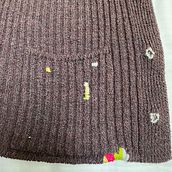Mi Proyecto de reparación! El saco de la Abuela de Flor. Een project van Borduurwerk, Naaiwerk, DIY, Upc y cling van guillermina_wies - 17.09.2021