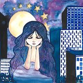 Chica edificio. Un proyecto de Ilustración tradicional de Natalia - 18.09.2021