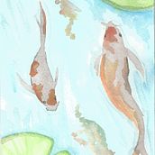My project in Watercolor Illustration with Japanese Influence course. Un progetto di Illustrazione tradizionale, Disegno e Pittura ad acquerello di Mariam Guzmán - 18.09.2021