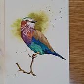 My project in Expressive Animal Portraits in Watercolor course. Traditional illustration, Watercolor Painting, Realistic Drawing, and Naturalistic Illustration project by Pawint Eungprabhanth - 09.18.2021