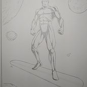 Mi Proyecto del curso: Ilustración para cómics: anatomía de un superhéroe. Traditional illustration, Character Design, Comic, Pencil Drawing, and Figure Drawing project by Ali Gonza - 09.18.2021