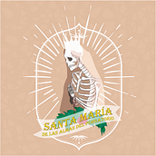 Santa María de las Almas del Purgatorio. Traditional illustration, and Graphic Design project by Michela Capparelli - 09.18.2021