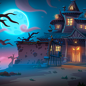 Mi Proyecto del curso: Concept Art: introducción al diseño de escenarios. Un proyecto de Ilustración tradicional, Cine, vídeo, televisión, Animación, Ilustración digital, Videojuegos, Concept Art y Diseño de videojuegos de Rafael González - 18.11.2021