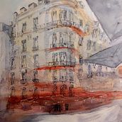 Mi Proyecto del curso: Dibujo arquitectónico con acuarela y tinta. Un progetto di Pittura ad acquerello, Bozzetti, Disegno, Illustrazione architettonica, Sketchbook e Illustrazione con inchiostro di Luis Abreu - 27.08.2022