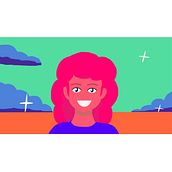 Sofy y su perrito: Animación tradicional: composición, ritmo y cámara. Motion Graphics, Animation, Character Animation, and 2D Animation project by Mauricio Franco - 09.08.2021