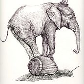 Mi Proyecto del curso: Ilustración surrealista con rotuladores. Traditional illustration, Pencil Drawing, Drawing, Realistic Drawing, Artistic Drawing & Ink Illustration project by LISA WILLIAMS GOODRICH - 09.19.2021