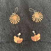 Mi Proyecto del curso: Introducción a técnicas de joyería en metales. Een project van Ontwerp van accessoires, Craft y Sieradenontwerp van Evita Herminia Santibañez bustos - 16.09.2021