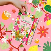 ✿ Agenda 2022 ✿ . Traditional illustration project by Laura Lhuillier - 09.01.2021