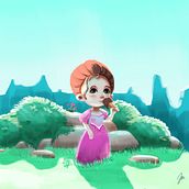 Mon projet du cours : Principes d’illumination pour la peinture numérique. Ilustração tradicional, Ilustração digital, e Pintura digital projeto de Lou Dave - 19.09.2021