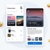 Travel App. UX / UI project by Yaser Nazzal - 09.19.2021