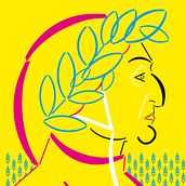 Typographic portraits . Ilustrasi tradisional proyek oleh Samantha Nuzzi - 09.19.2021