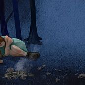 Mon projet du cours : Introduction à l'album illustré. Traditional illustration, Editorial Design, Drawing, Children's Illustration, and Narrative project by Camille Lavoie - 09.20.2021