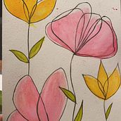 Mis primeras acuarelas, siguiendo mi intuición!. Watercolor Painting project by Solma GO - 09.20.2021
