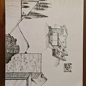 My project in Architectural Drawing: From Imagination to Conceptualization course. Architecture, Sketching, Drawing, and Architectural Illustration project by Paulo Elias - 09.27.2021