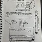 Il mio progetto del corso: L’arte dello sketching: trasforma i tuoi bozzetti in arte. Traditional illustration, Pencil Drawing, Drawing, and Sketchbook project by Miriam Frassine - 09.21.2021
